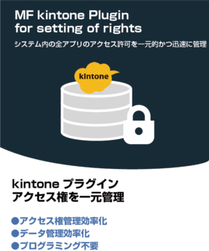 MF kintone Plugin for setting of rights