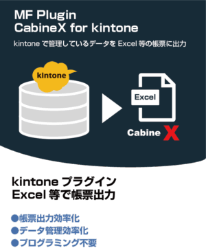 MF Plugin CabineX for kintone